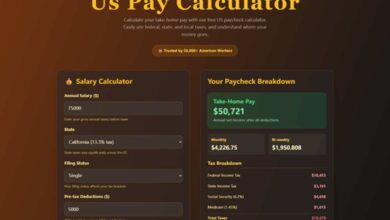 US pay calculator