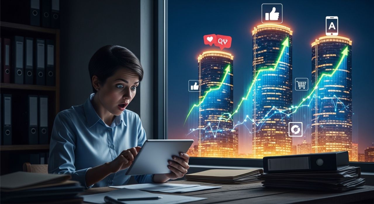 "Business owner surprised by competitor growth and market changes, showing need for adaptation."