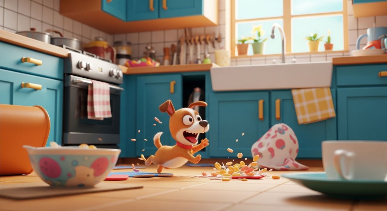 01-Tiny Dog Chaos Meme – Gen Alpha Humor in Action