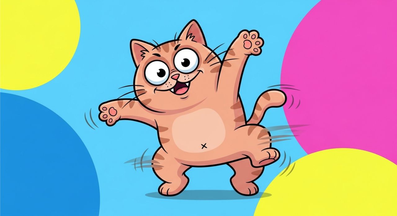 03-Animated Cat Dancing Meme – TikTok’s Funniest Gen Alpha Clip