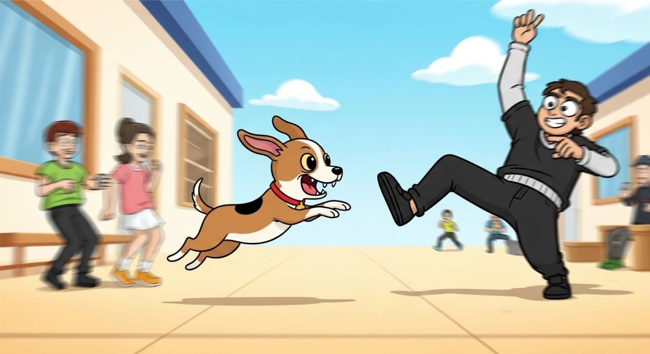 12-Tiny Dog Jumping in Slow Motion – Fun Gen Alpha Meme Clip