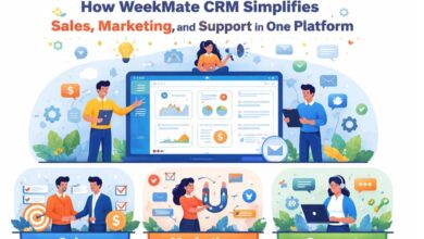 How WeekMate CRM Simplifies Sales, Marketing, and Support in One Platform