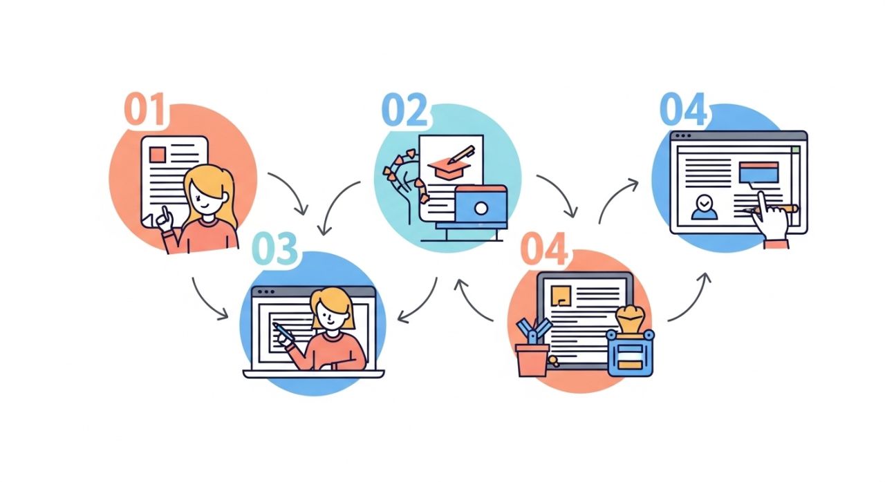 Step-by-step guide showing how students can use a free essay writer effectively for better grades.