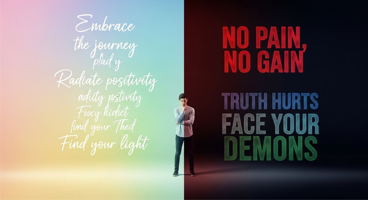 positive vs negative attitude quotes comparison for mindset growth