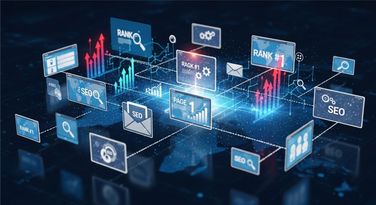 Strong online presence with SEO, website, and digital marketing channels