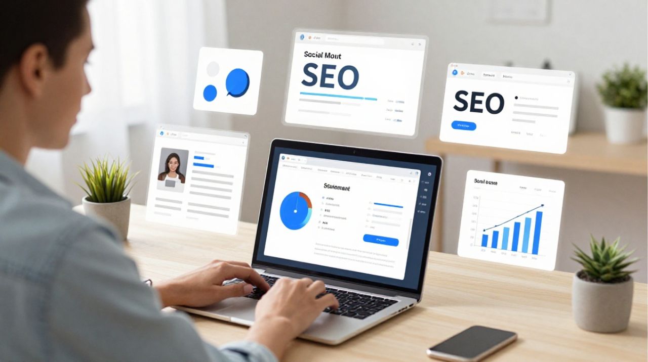 AI tools helping blogging, SEO writing, and content creation for marketers.