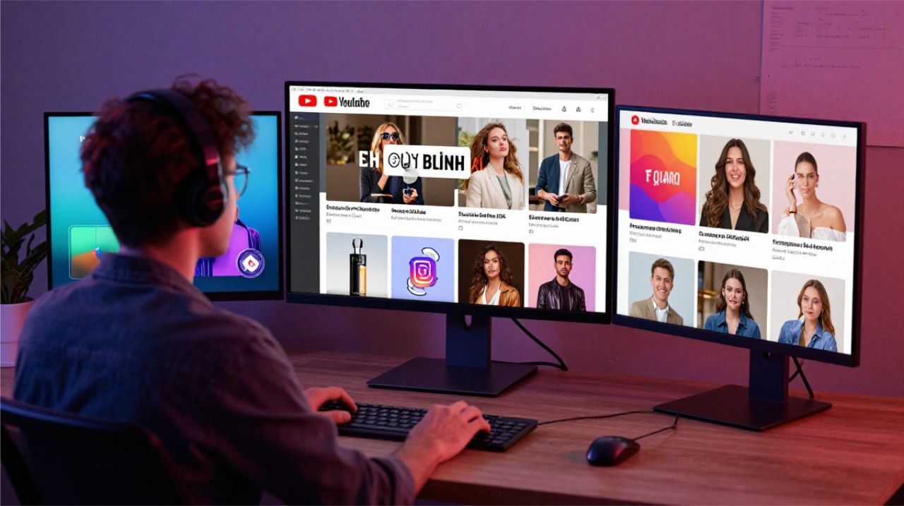 Gemini AI prompts for YouTube thumbnails, Instagram visuals, and business branding