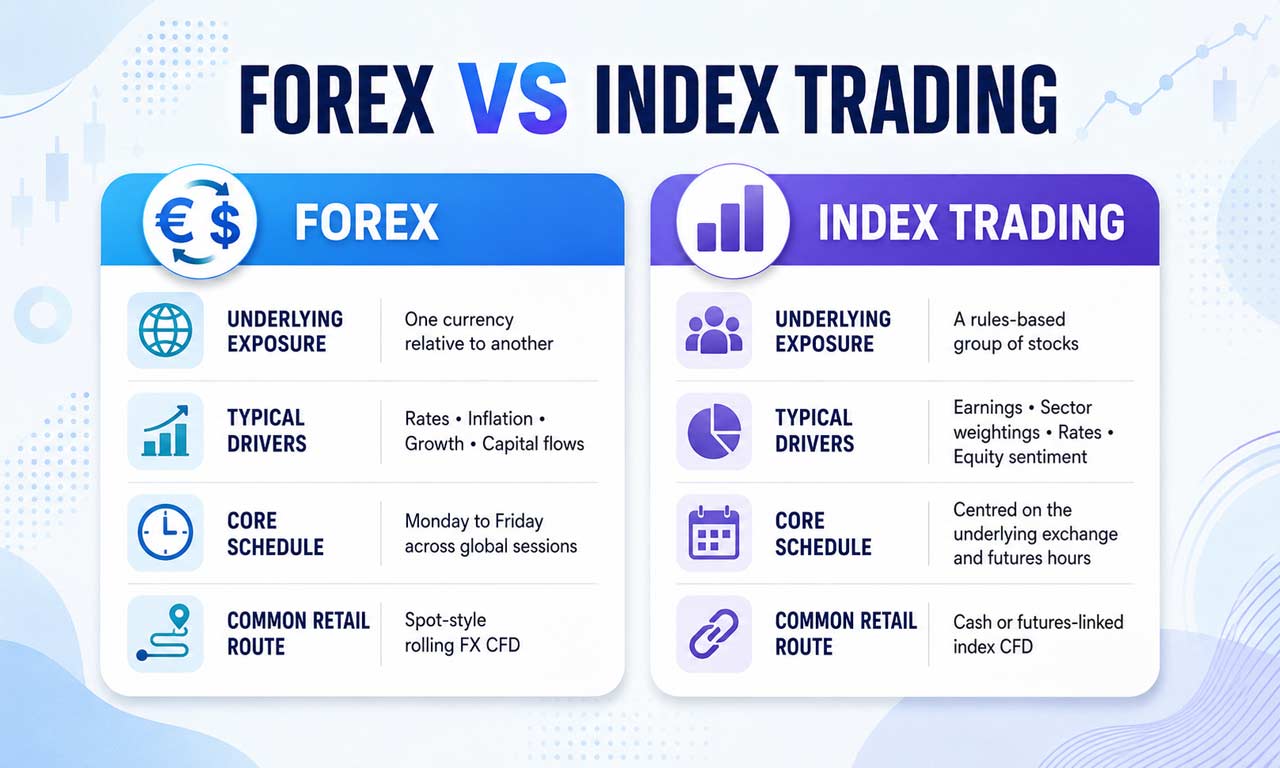 Forex vs Index Trading: Currency Pairs Explained