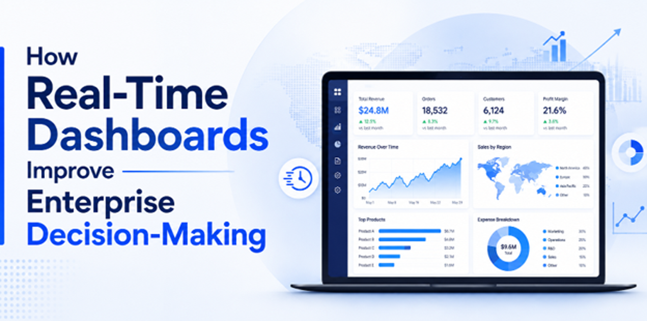 How Real-Time Dashboards Improve Enterprise Decision-Making