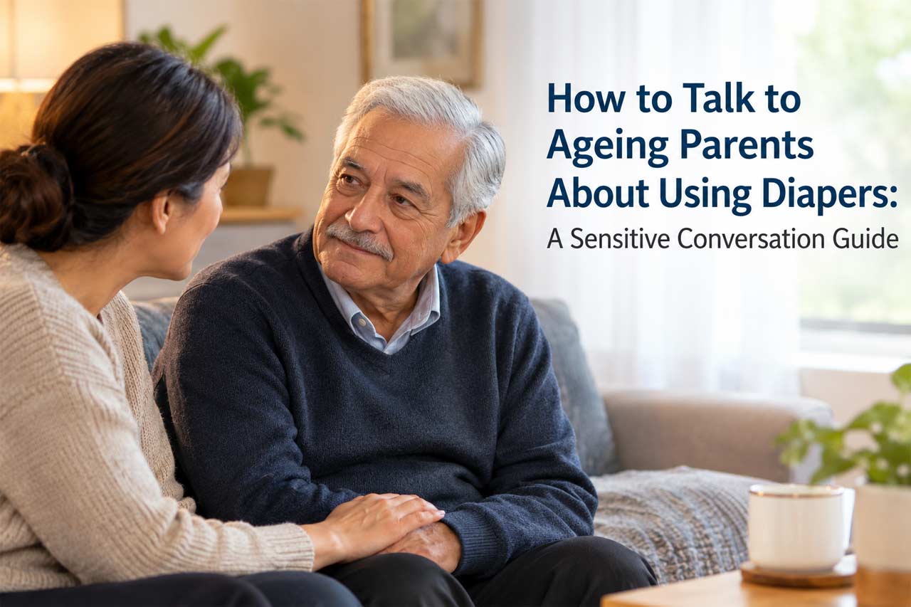 How to Talk to Ageing Parents About Using Diapers: A Sensitive Conversation Guide
